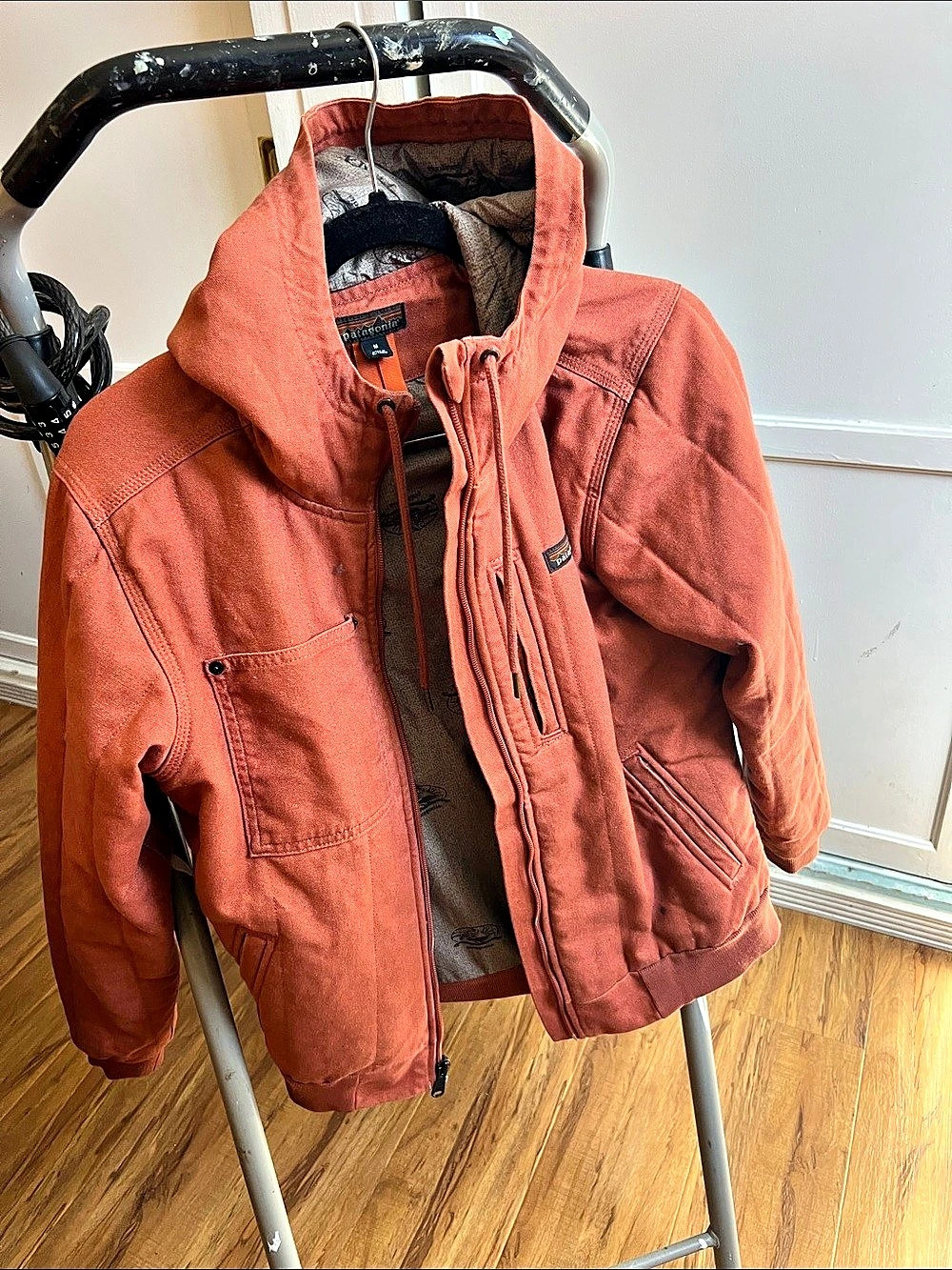 Patagonia Women's All Seasons Hemp Canvas Bomber Hooded Jacket Hemp Canvas